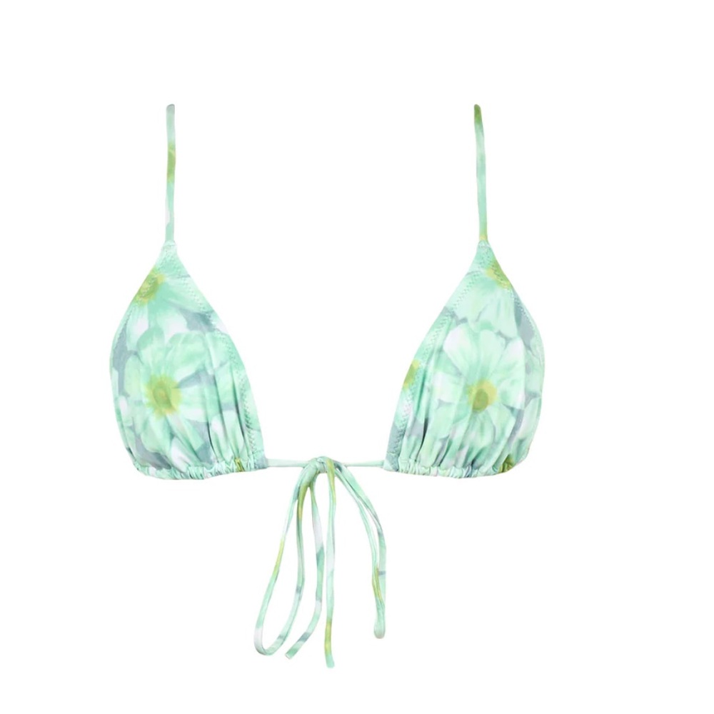 HEAVY MANNERS MISS KITS FRONT TIE BIKINI TOP